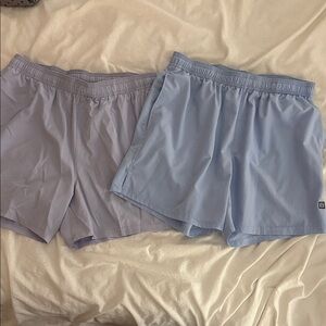 Layer 8 Men's Light Blue Board Shorts - Twin Pack